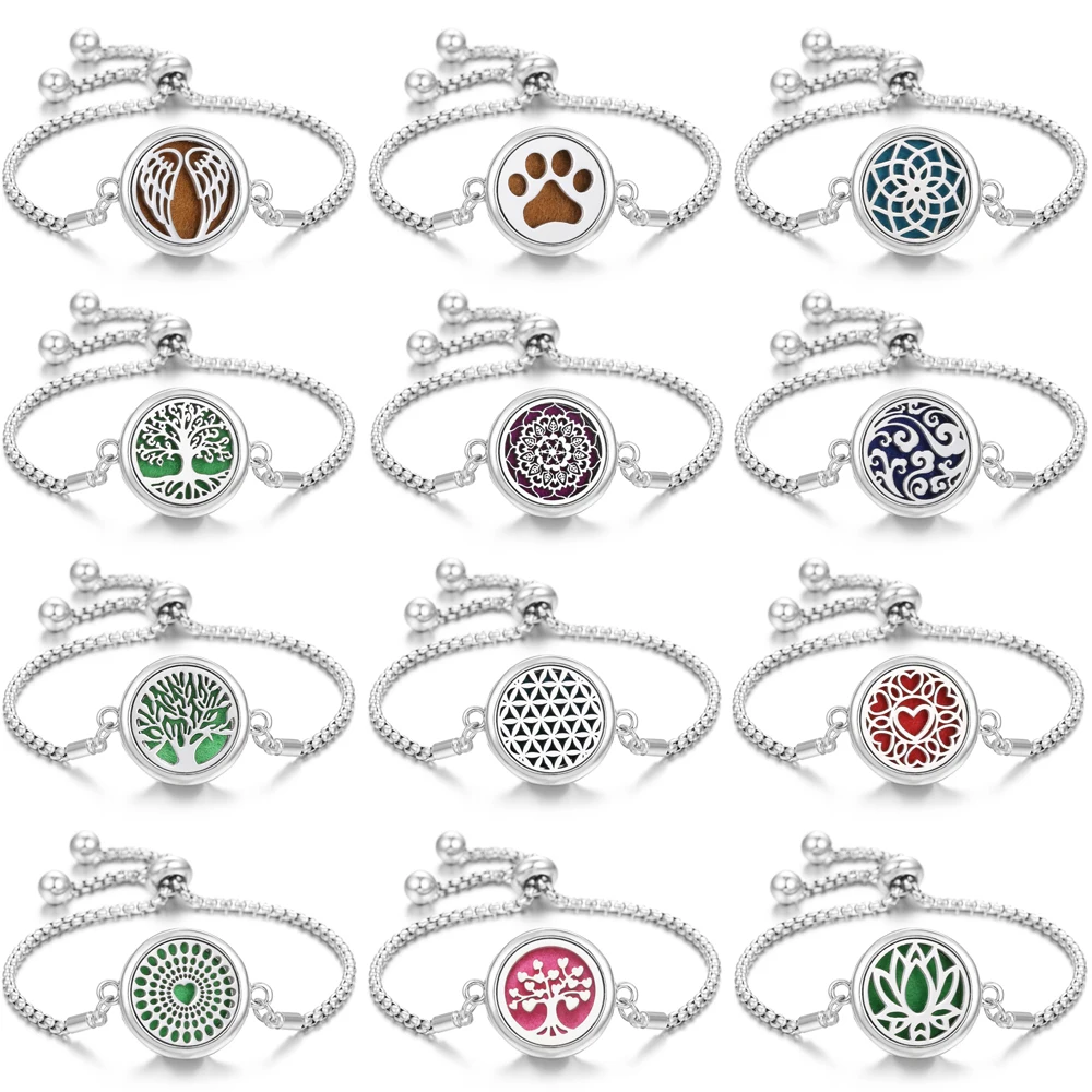 Bracciale Aromaterapia con Diffusore in Macramè – Profumo (€25