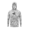 New Breathable Anti Mosquito Dry Thin Fishing Shirt Mens Outdoor Long Sleeve fishing clothes UV Clothing Hooded Coat Sunscreen 3