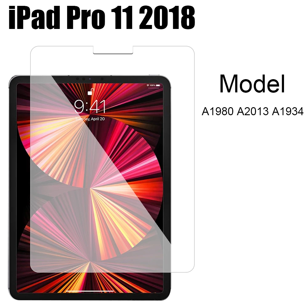 Película de vidrio templado para tableta para iPad 2, 3, 4, 5, 6, 7, 8, 9, 10. ª generación, Mini Pro, 7,9 ", 8,3", 9,7 ", 10,2", 10,9 ", 10,5", a prueba de arañazos