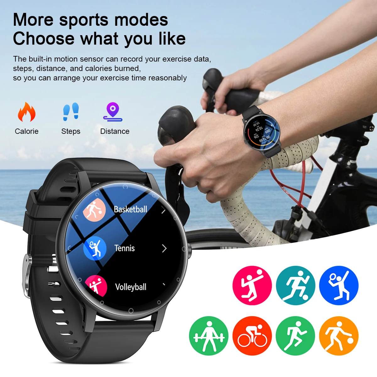 LIGE Bluetooth Call Smart Watch Men Outdoor Sports Fitness Watches Health Monitor Waterproof For Android IOS Smartwatch Women