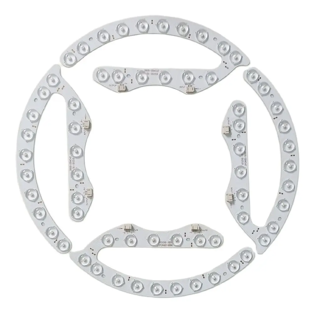 LED block with optical lens dual colors LED module 3000K 6500K light source for ceiling lamp etc 9Wx2 12Wx2