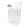10 Pieces Dustproof PVC Trainer Box ETB Clear Plastic Protector Case Cards Protective Box Display for Pokemon Gift Collectables 4