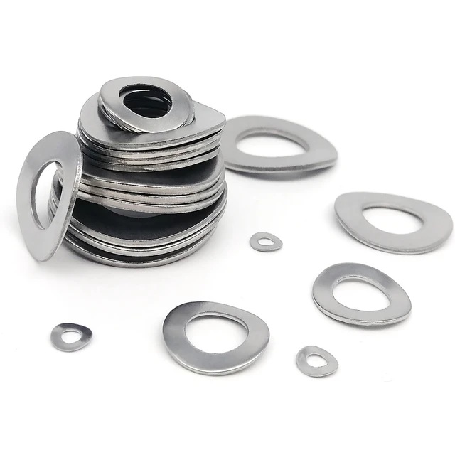 M2 M2.5 M3 M4 M5 M6 M8 M10 M12 STAINLESS STEEL CURVED FLAT SPRING LOCK