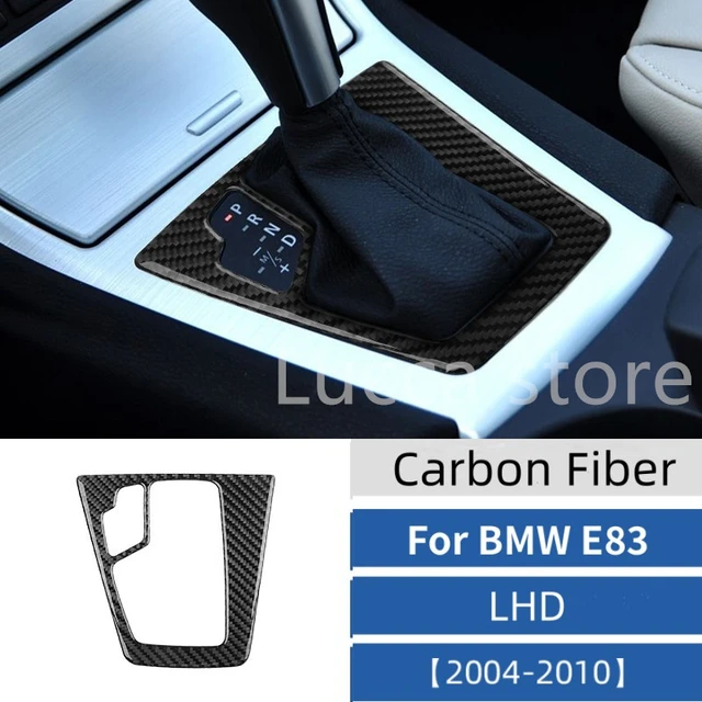 Carbon Fiber Center Console CD Frame Cover Panel for BMW X3 E83 2004-10