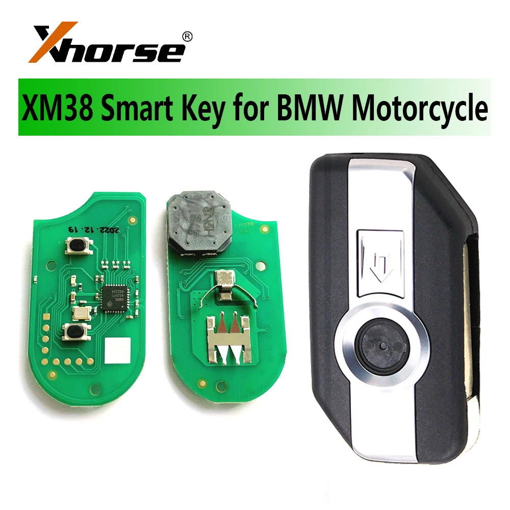 

Xhorse XM38 Smart Key for BMW Motorcycle Support 8A Smart Key Type 4D 80 bit Key Type for BMW C400GT C400X R1200GS F750 F850