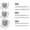 Clothes Storage Box Wardrobe Clothing Dust-Proof Storage Box Household Fabric Foldableing Large-Capacity Quilt Storage Box Artif 2