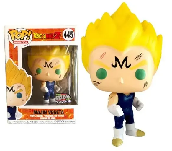Funko Pop Movie & Tv Dragon Ballz Majin Vegeta #445 Vinyl Action Figure Dolls Collection Modelli Per Giocattoli Per Bambini