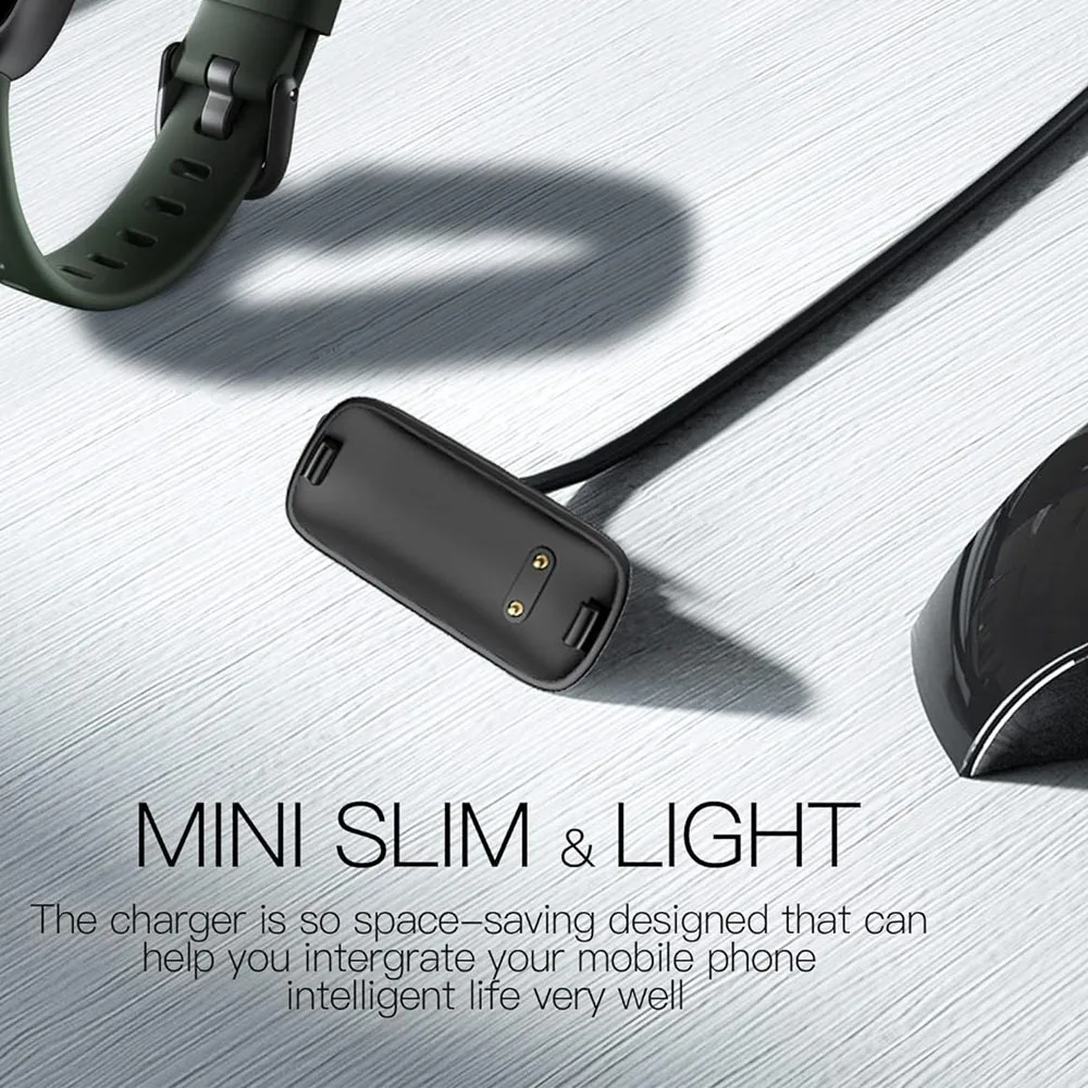 Feysentoe Cavo Di Ricarica Compatibile Con Fitbit Inspire 3 Cable Caricatore Porta USB Cavetto Carica Cavo Caricabatterie USB.1M - Foto 4