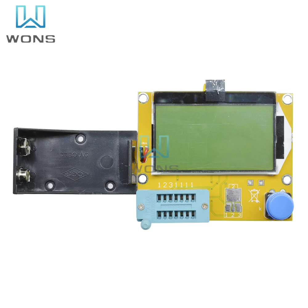 LCD ũ Ƽ Ʈ ׽, LCR-T4 Mega328, M328, 跮 Ʈ ̿, ذ ĿнϽ, ESR 跮, MOS, PNP, NPN, L, C, R