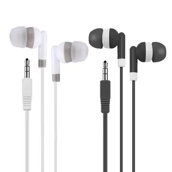 Cuffie cablate HiFi stereo con microfono, auricolari in-ear colorati universali per tablet, auricolari da 3,5 mm per MP3/MP4