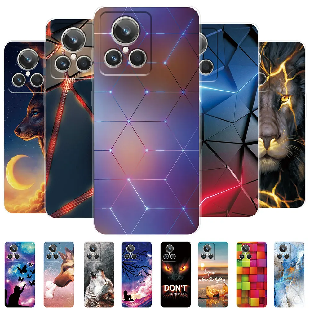 For Realme Gt2 Explorer Master Case Cover Silicone Cartoon Soft Clear Back Cover For Realme Gt2 Gt 2 Explorer Master Phone Case