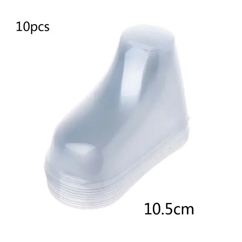 20 stuks doorzichtige plastic babyvoeten display babyslofjes schoenen
