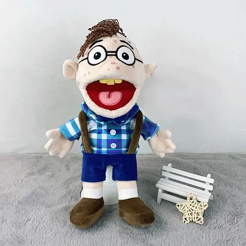 40CM Merch Junior Puppet Jeffy Puppet for Kids Soft Plush Toys