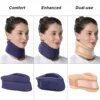 VELPEAU Neck Brace Soft and Adjustable Cervical Collar for Migraine, Snoozing and Pain Relif Neck Support for Women and Men 2
