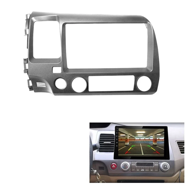 

Автомобильная Аудиомагнитола 2Din, 9 дюймов, рамка Fascia ДЛЯ Honda Civic 2006-2011, фитинг для DVD-плеера, панель, Комплект запчастей, аксессуары