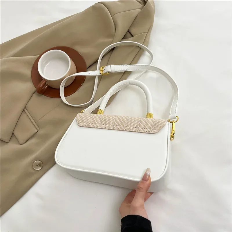 Trendy Designer Paris Inspired Crossbody Bag Luxury Leather Handbag For Women Chic Minimalist Vintage Style Large Capacity 5