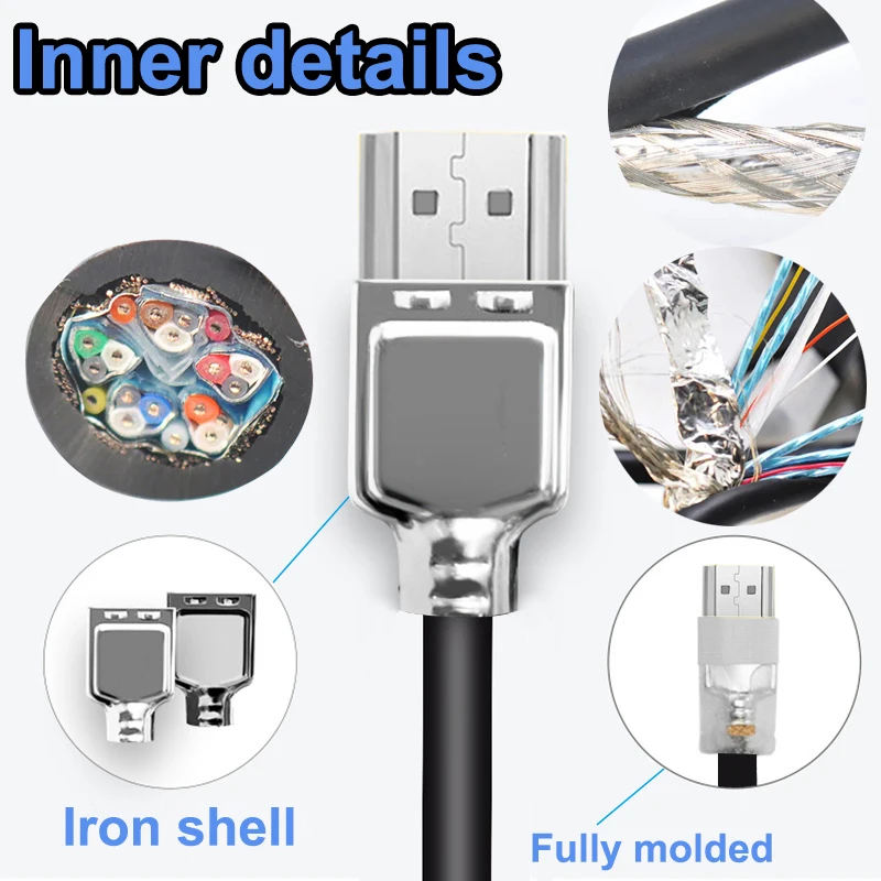 Ultra Slim Premium HDMI 2.0 Cable - 4K 60Hz HDR High Speed