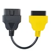 New Cable for FiatECUScan/Multiecuscan 6 Color Auto OBD2 Connector Diagnostic Adapter Cable for Fiat Alfa Romeo and for Lancia 1