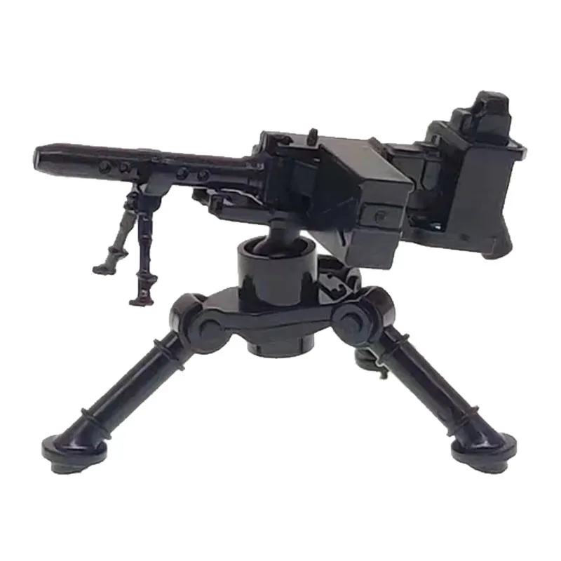 WWII Military Weapons Building Blocks Set with Soldier Figure and Heavy Artillery Accessories