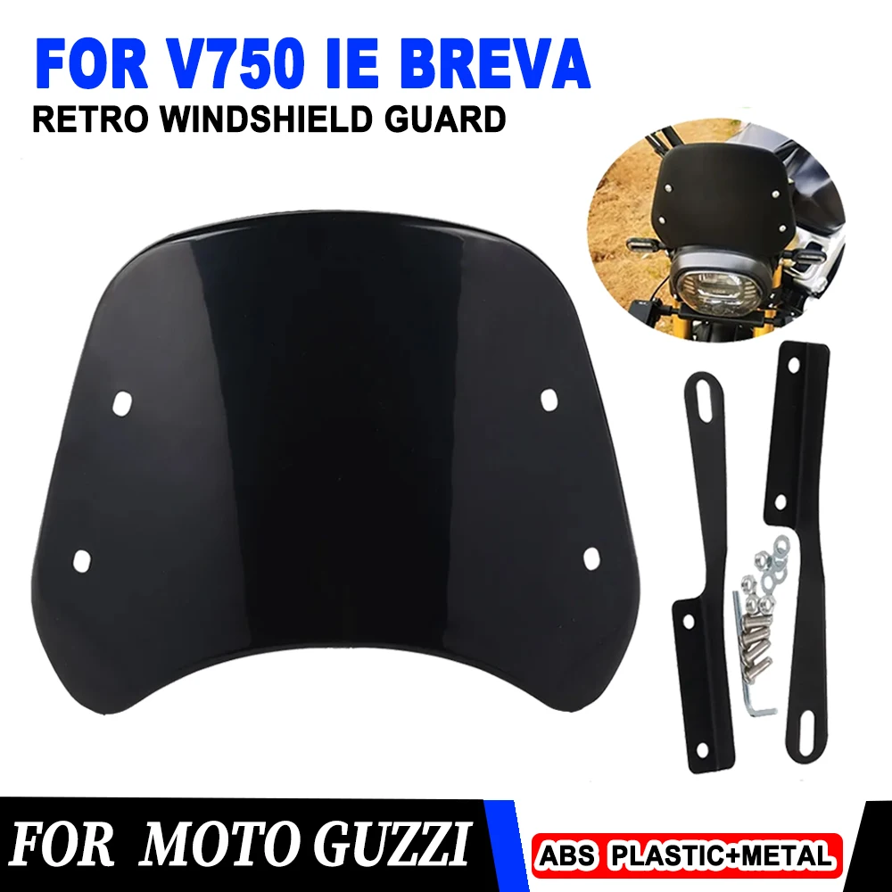 

For MOTO GUZZI V750 IE Breva Motorcycle Accessories Windshield Wind Deflector Windscreen Fairing Guard Dust Cover