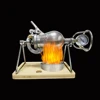 248/230/100ML Stainless Steel Hand Popcorn Machine Old-fashioned Small Hand-cranked Popcorn Machine 2