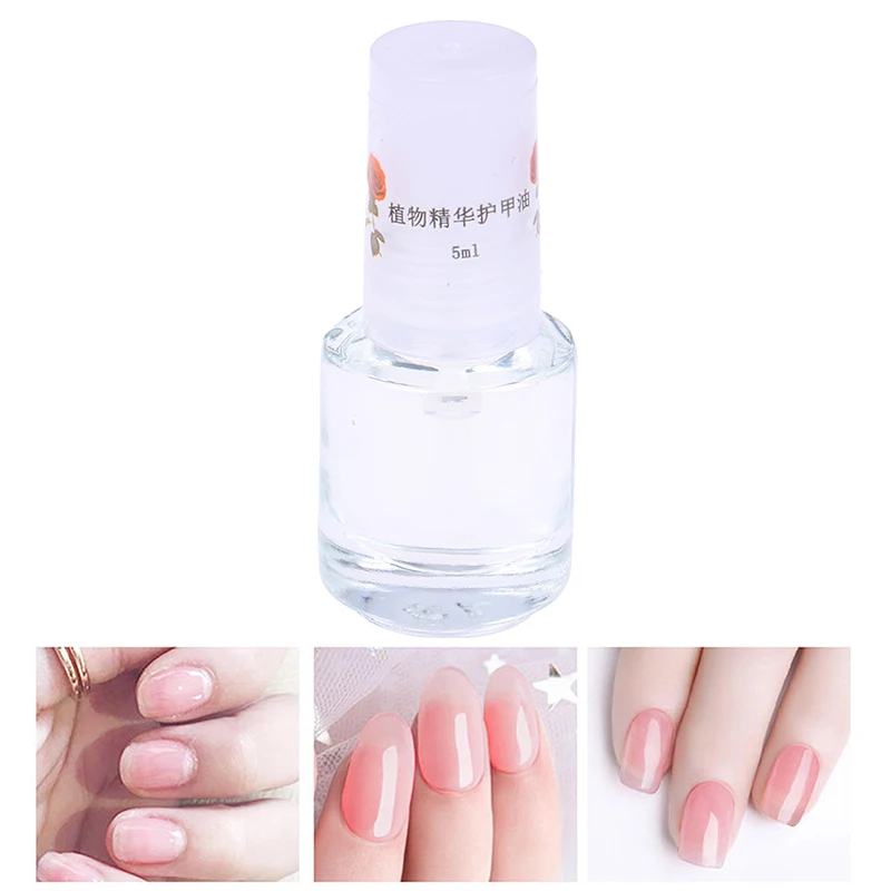

Nail Art Decorations Transparent Top Coat Clear 5ml Enhance Glitter Nail Polish