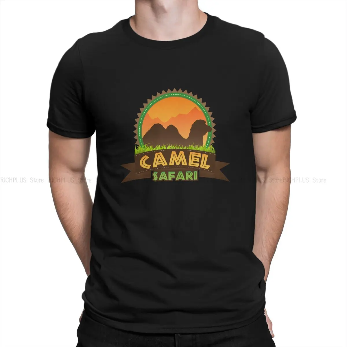 

Harajuku Hip Hop TShirt Camel Trophy Casual Polyester T Shirt Summer T-shirt For Men Women