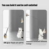 360-Degree Rotating Cat Teaser Toy with Dragon Totoro Design Steel Rod Fish Head with Bell for Cat Entertainment Cat Supplies 3