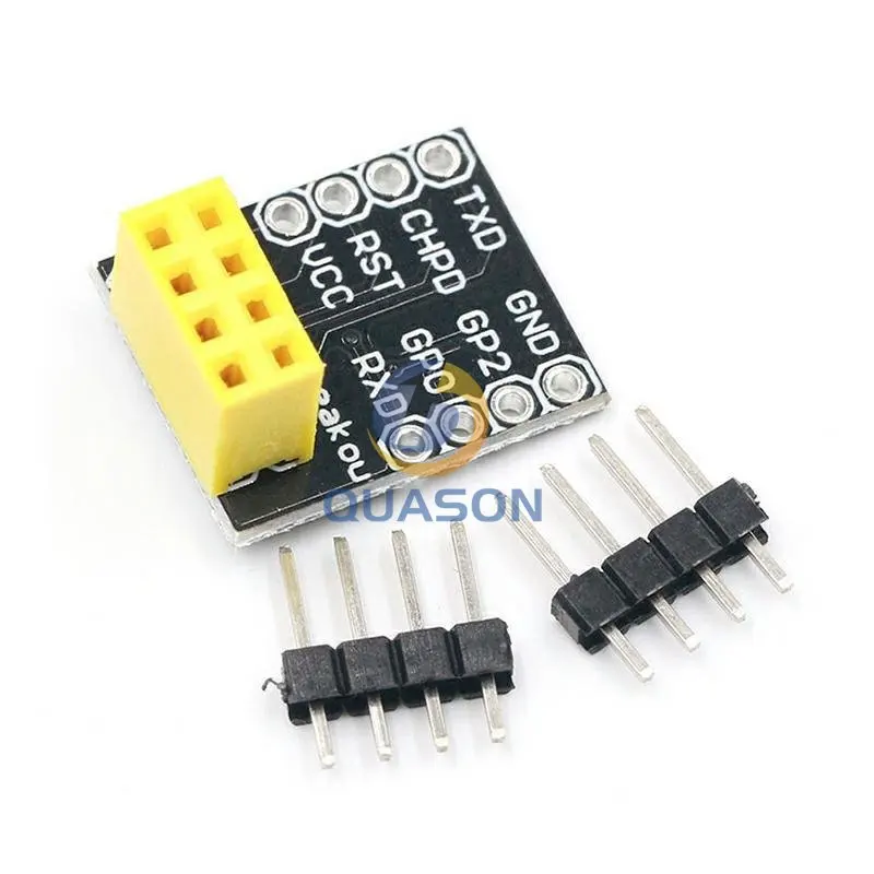 ESP8266 deska do krojenia chleba Adapter do ESP-01 ESP-01S Model ESP8266 Serial do WiFi moduł nadawczo-odbiorczy Breakout moduł UART 3 ESP8266 deska do krojenia chleba Adapter do ESP-01 ESP-01S Model ESP8266 Serial do WiFi moduł nadawczo-odbiorczy Breakout moduł UART - Image 3