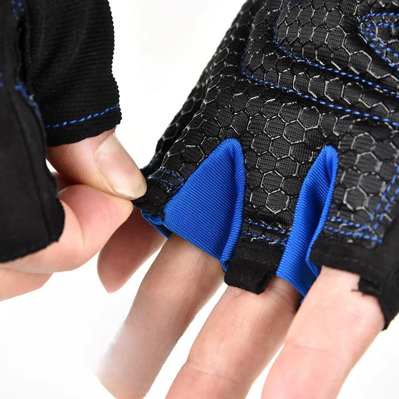 Sports gloves, men's women's fitness equipment, training, horizontal bar slip pull, upward half finger riding, anti_voghion.com