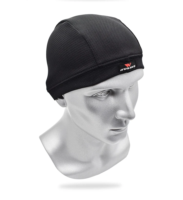 Description Picture 5 of itemWOSAWE Moisture Wicking Cycling Cap Cooling Skull Cap Helmet Lining Breathable Running Cycling Hat Quick Dry Sports Cap