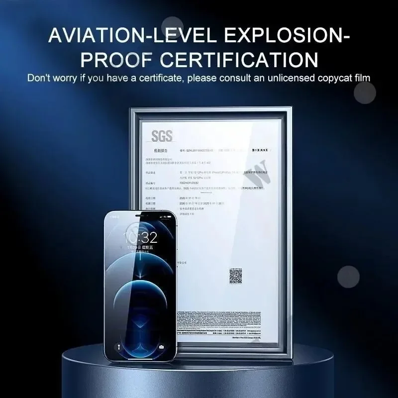 Premium 9HD Full Coverage Screen Protector - 3 Pack
