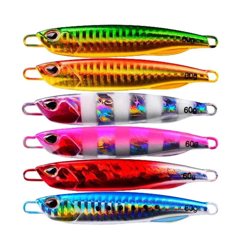 Fishing Lure Trolling Artificial Hard Bait Bass Casting Jigging Fish Lure Sinking Spoon Tackle Metal Jig - detail 22