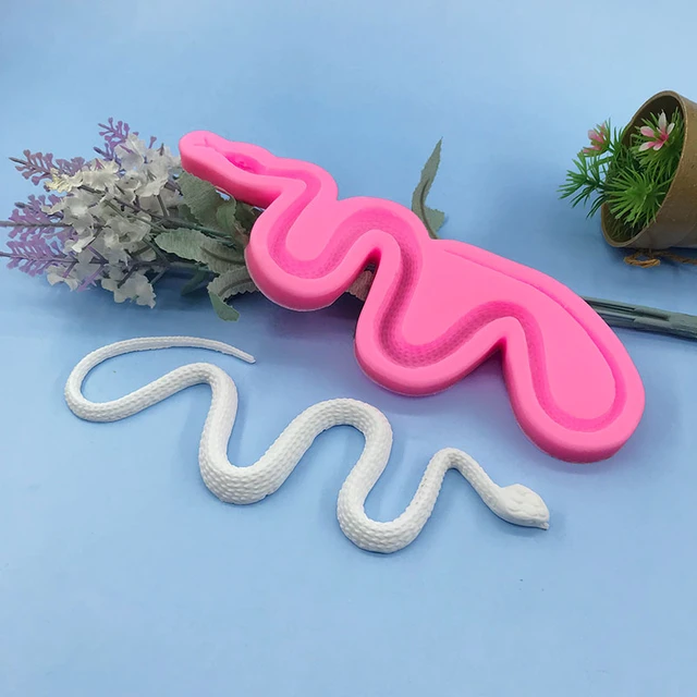 Snake Silicone Molds,animal Snake Fondant Cake Clay,Jewelry,Farm Chocolate  Cookies for Fondant Snake Mold Snake Silicone Mold | Wish