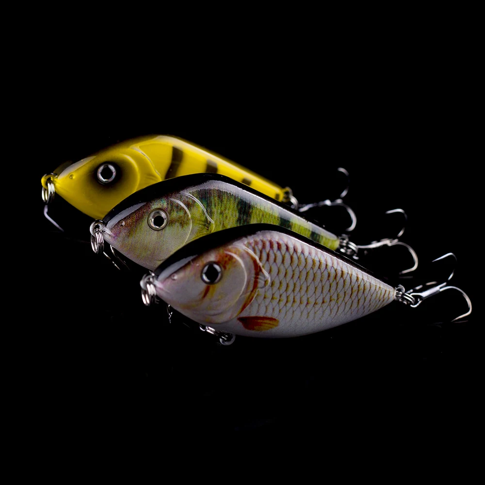 Magnisher Small Size Slider Jerkbait 7cm 14.5g Slow Sinking Rattle Lure Fishing Jerk Hard Bait Pike Lures Wobbler Jerkbait Musky 5