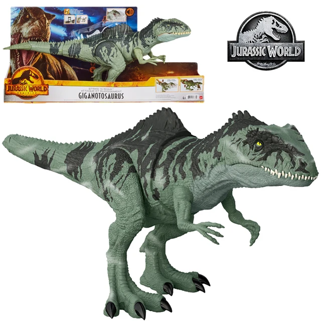 Jurassic World Original GYC94 Dinosaur Action Figure Command Strike 'N Roar Giganotosaurus Anime Kids Boys Toys For Children 1