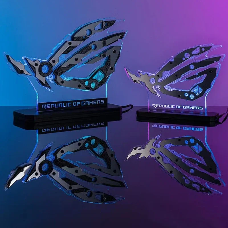 Logo Rog-sincronização Mecânica Eye Handle 5v Argb 3pin Logo Personalizado Mod - Imagem 3