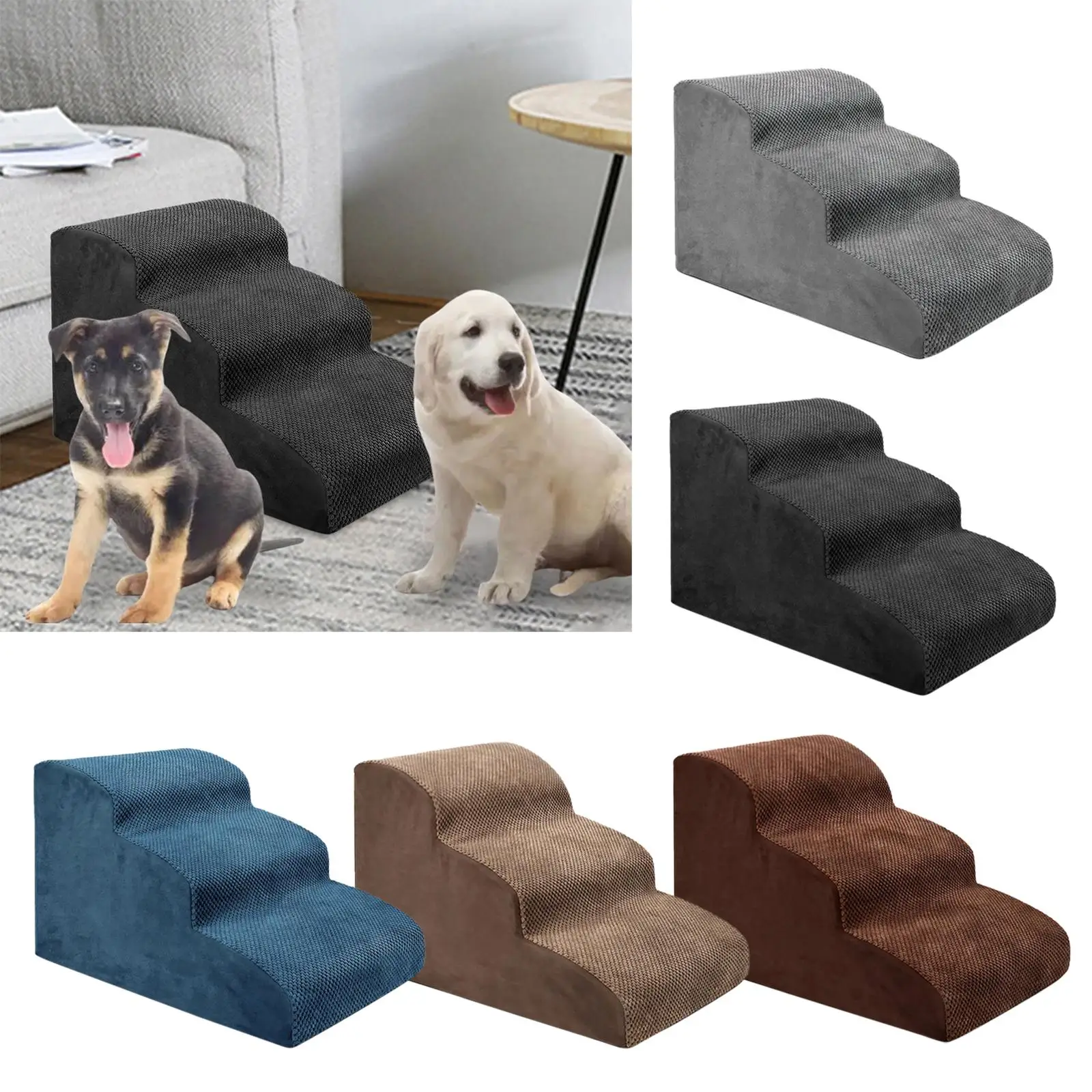 Pet Ladder Climbing Non Slip Rabbit Puppy Bunny Platform Pet Supplies Dog Stairs
