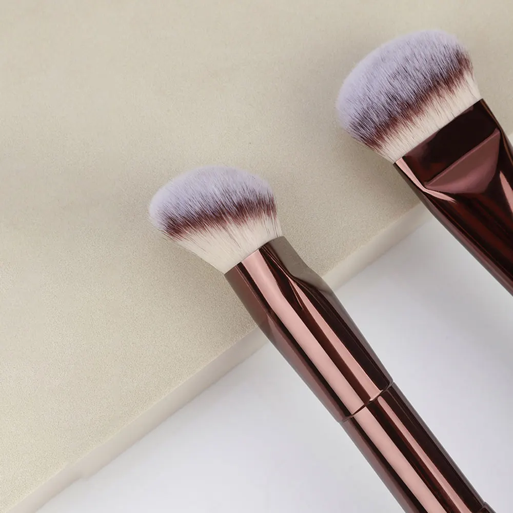 3-in-1-Doppelkopf-Make-up-Pinsel mit weichen Borsten: Foundation-Pinsel, Rouge-Pinsel, BB-Cream-Pinsel, tragbares Make-up-Werkzeug_voghion.com