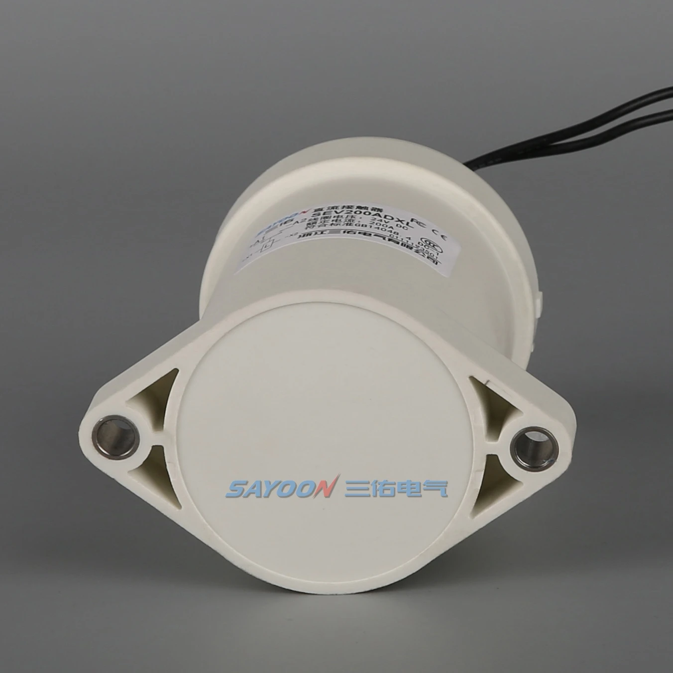 alta potência, contator dc alta tensão sev200ad sevb200bd