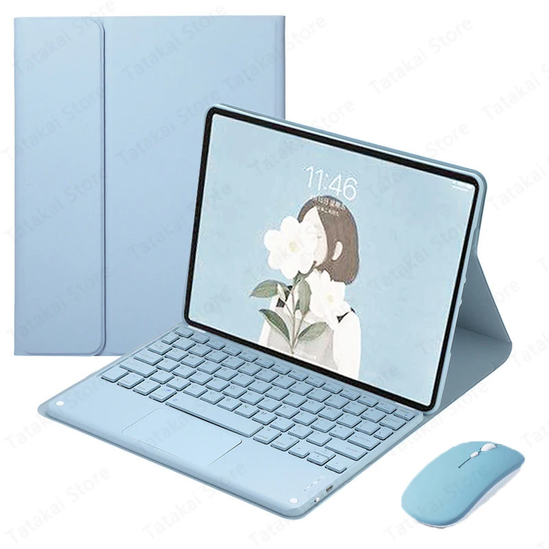 Teclado para Lenovo Tab P11 Touchpad 2nd Gen 2nd Gen Case Tb350fu Tb-350xu 11.5 - Imagem 5