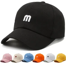 

Letter Embroidery Short Brim Baseball Cap For Men Women's Solid Kpop Peaked Caps Snapback Outdoor Casual Travel Dad Hat 2022
