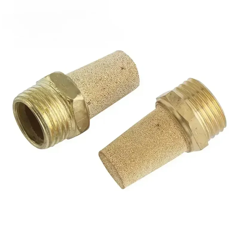 Pneumatic Brass Exhaust Muffler BSL M5 1/8