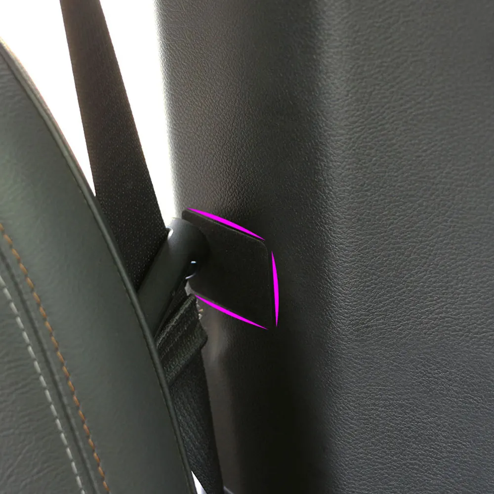 Car Safety Belt Anti-collision Sticker Car Anti Noise Buckle Protector Sticker Seat Belt Protect Pads Auto Accessories 2pcs car accessories seat belt covers seat belt protection seat belt protector car seat belt accessory