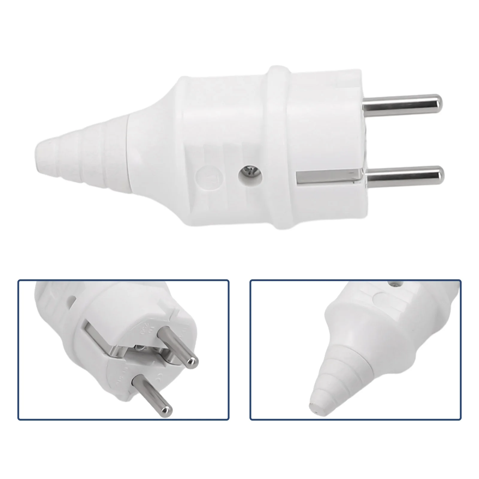 

Accessory Socket Home Improvement 220V Copper European For 1-10kw Generator Long Service Life Oxidation Resistance