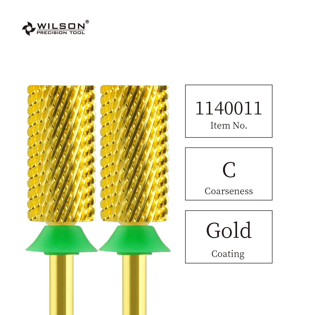 2pcs C Gold1140011