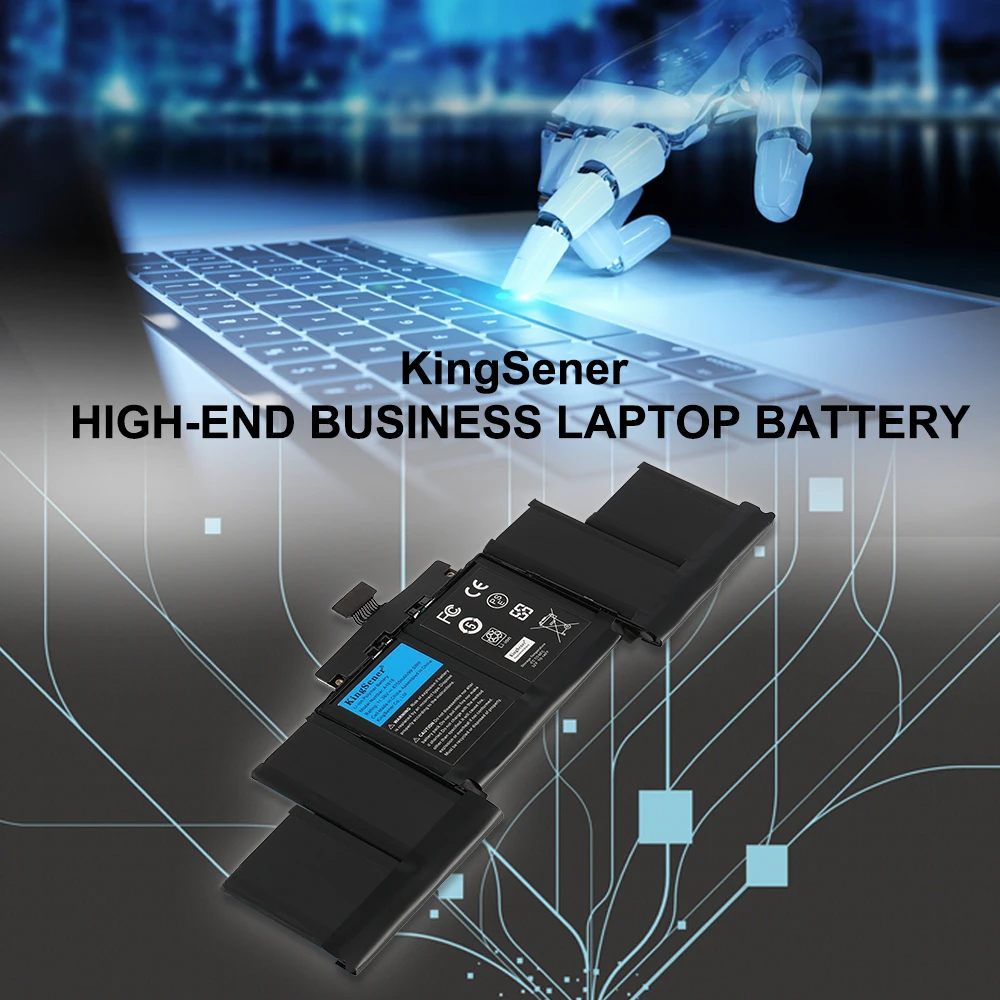 Kingsener-bateria para Apple Macbook Pro A1618 11.36v 99.5wh 15 Pol Retina A1398 2023 Ano 02000079 Mjlq2ll a Mjlt2ll a - Imagem 4