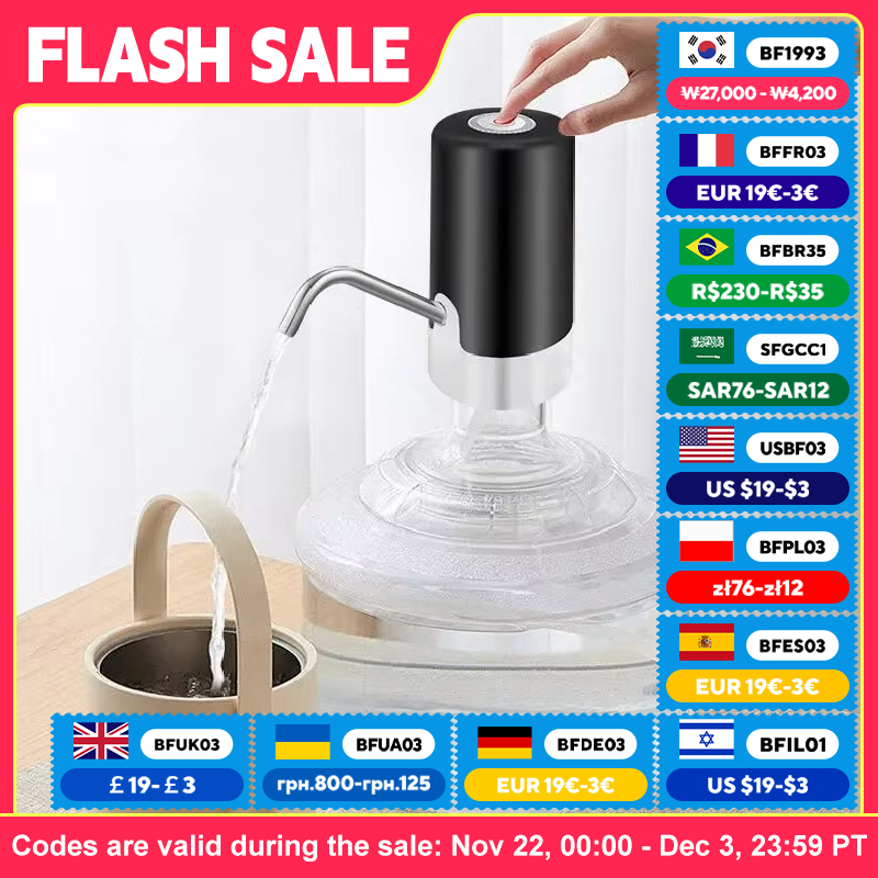 1 Electric Drinking Qater Pump Small Automatic Drainage Machine Summer And Winter Equipment Accessories 1 Electric Drinking Qate