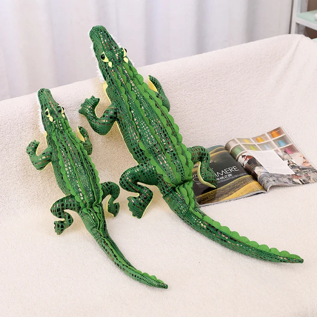 Hot New Stuffed Animal Real Life Alligator Plush Toys Simulation Crocodile  Dolls Kawaii Ceative Pillow For Children Xmas Gifts - Stuffed & Plush  Animals - AliExpress