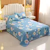 Flat Sheet Simple Comfortable Four Seasons Modern Washed Bed Cover Skin-friendly Household Students Bedspread Single Double New 6